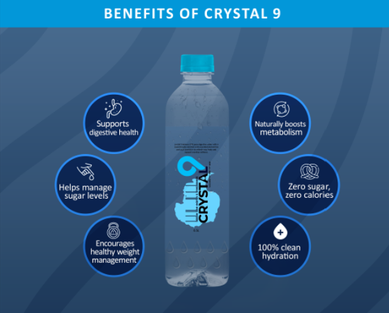 Benefits of Crystal 9 Water